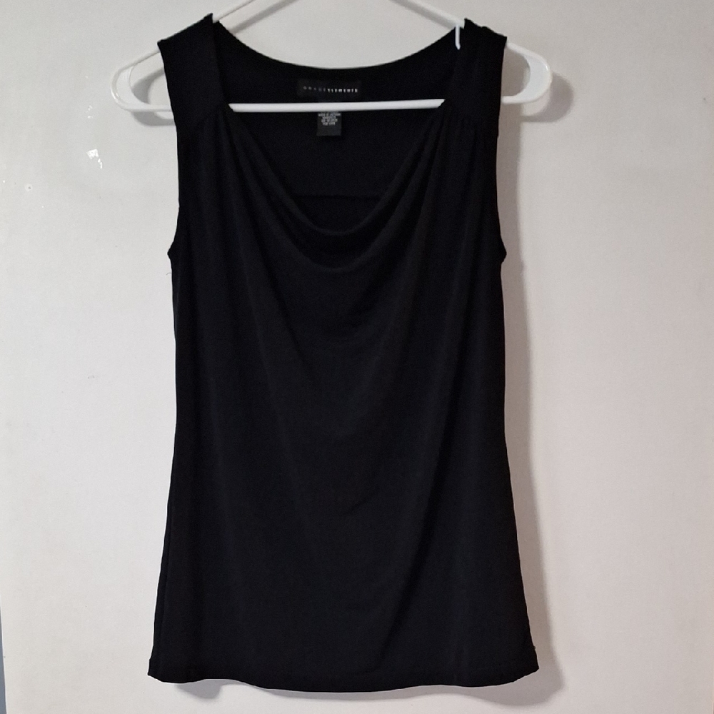 Grace Elements Classic Black Tank Top